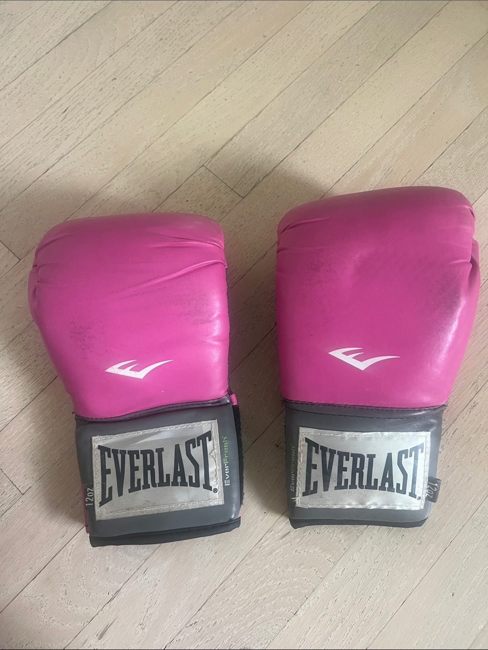 Everlast Hot Pink Training Boxing Gloves